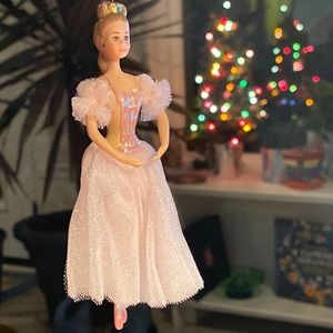 Barbie Sugar Plum Fairy Porcelain Ornament, 1997